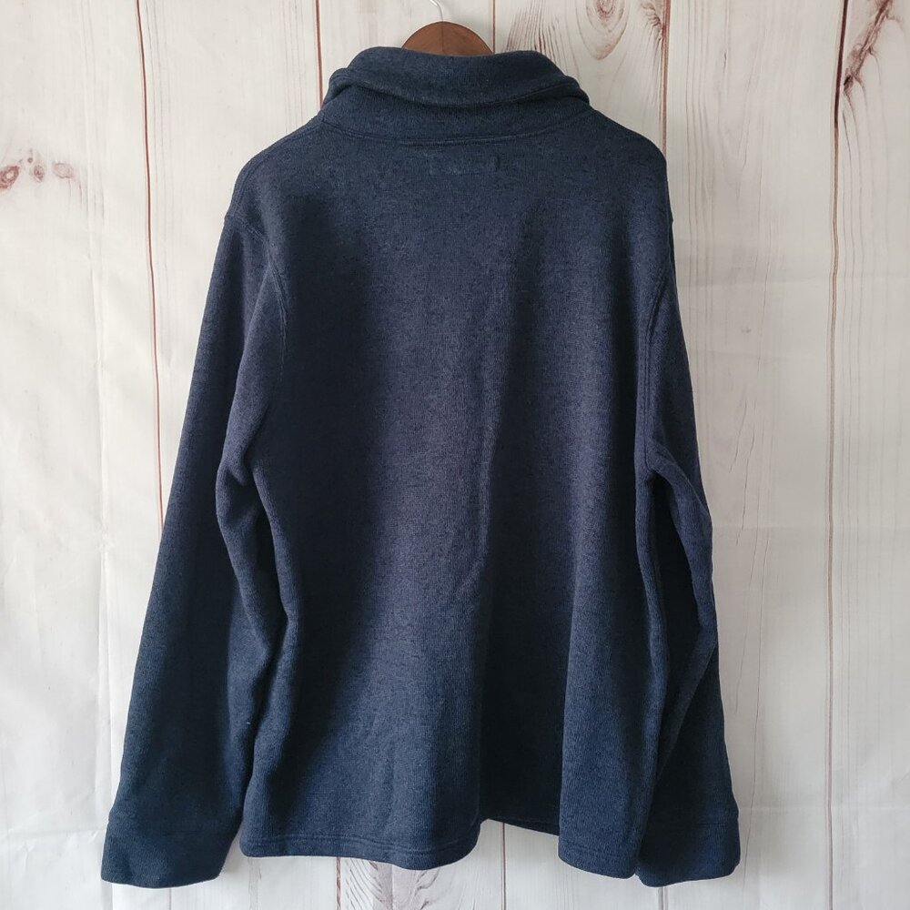Levi’s Men’s XL Button Down  Grandpa Sweater Cardigan Lightweight Jacket, Blue - Picture 3 of 9